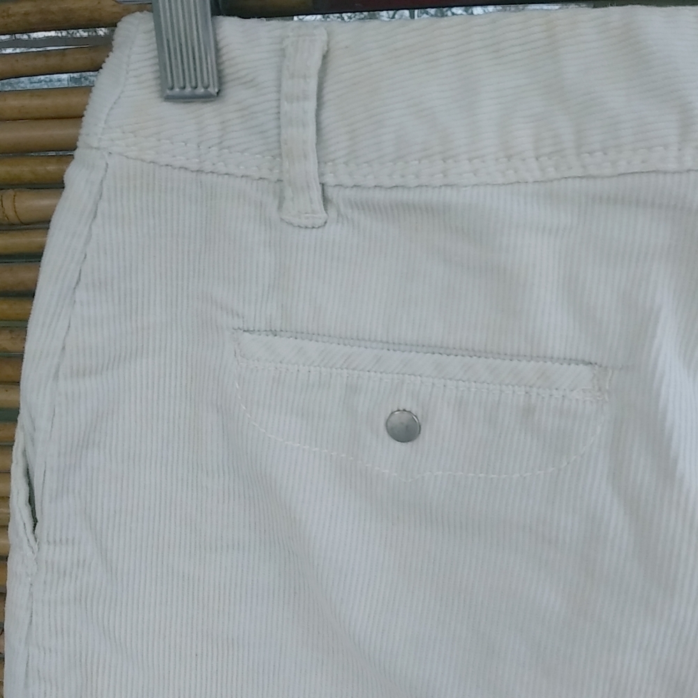Merona 4 Mini Skirt Corderoy Light Khaki - Picture 4 of 9